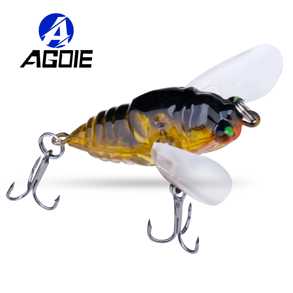 Fishing Lure Popper - Agoie-إغراء بوبر بأجنحة ، طعم صناعي