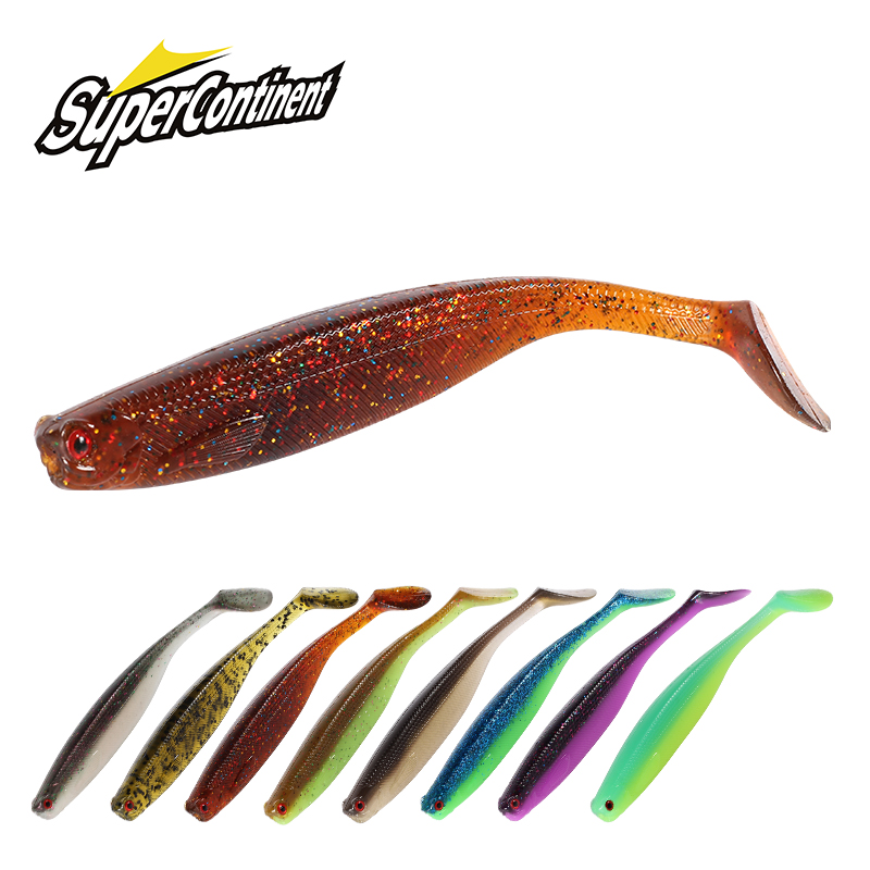 Fishing Lure Soft Plastic - 2022 Supercontinent ShadTeez 5 سنتيمتر/7 سنتيمتر/10