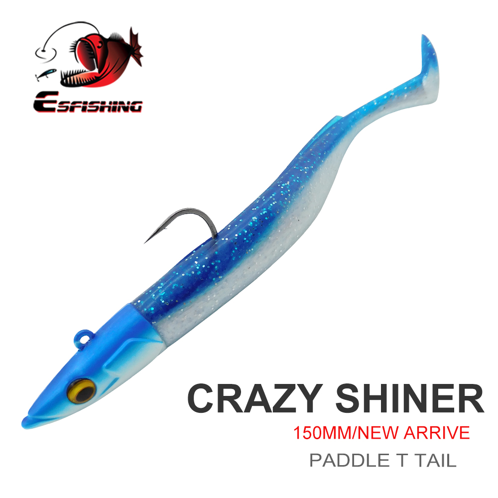Fishing Lure Soft Plastic - ESFISHING طعم صيد ناعم، طعم سباحة
