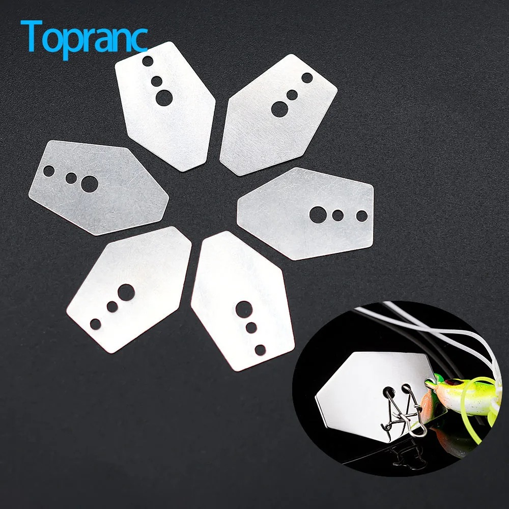 Fishing Lure Buzzbait - طقم شفرات معدنية من Topranc لصناعة
