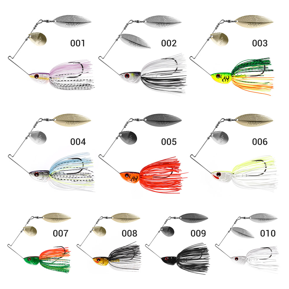 Noeby سبينيربايت 10.5 جرام 14  - مراجعة Fishing Lure Spinner وسعره
