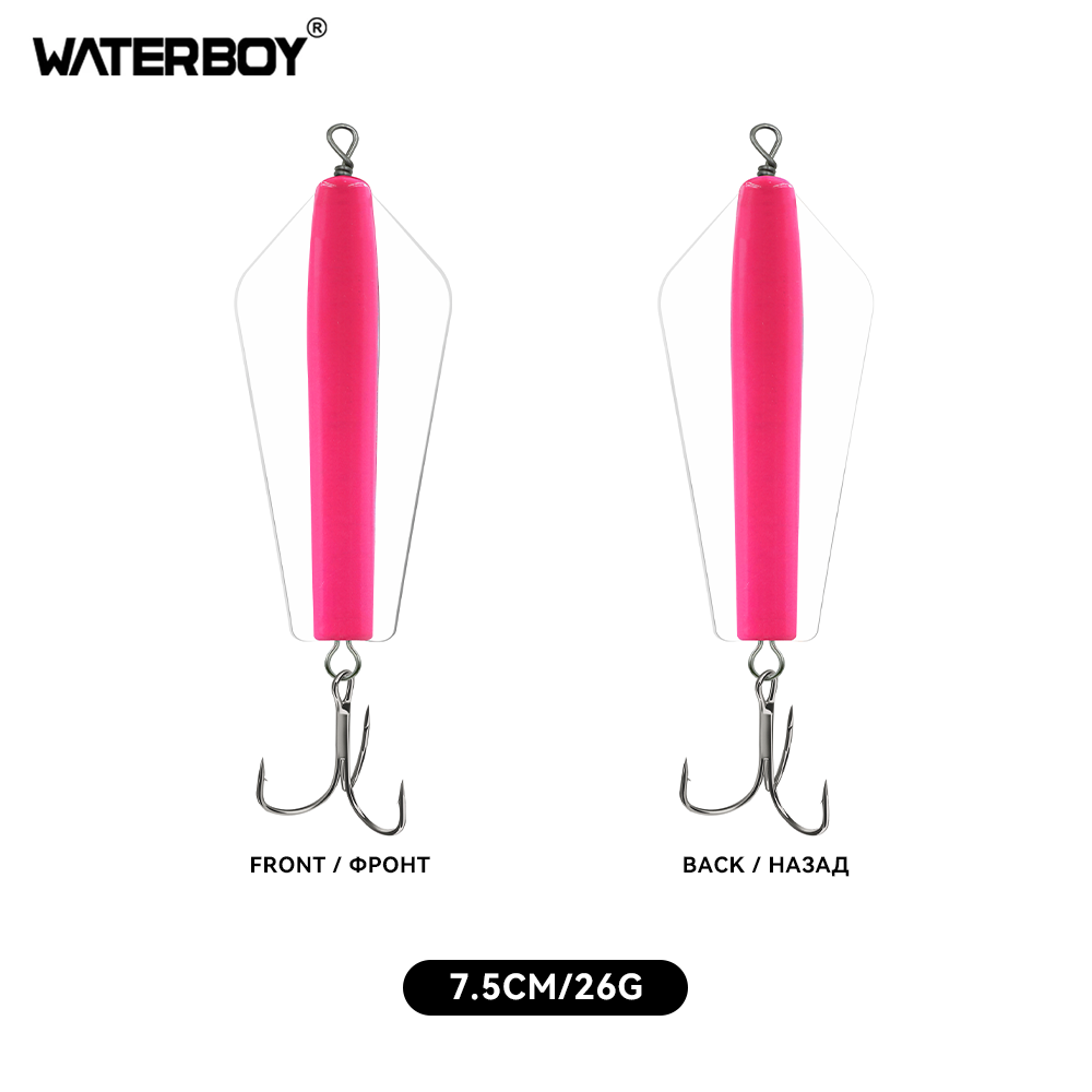 WATERBOY الشيطان الطعم المياه  - مراجعة Fishing Lure Spinner وسعره