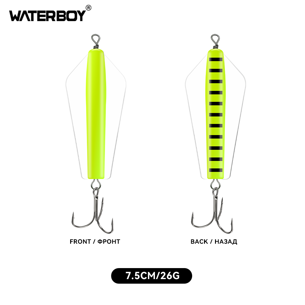 WATERBOY الشيطان الطعم المياه  - مراجعة Fishing Lure Spinner وسعره