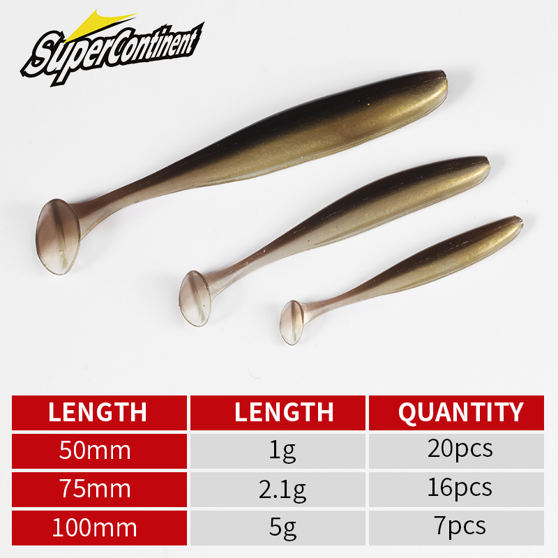 2020 جديد Supercontinent طعوم  - مراجعة Fishing Lure Soft Plastic وسعره