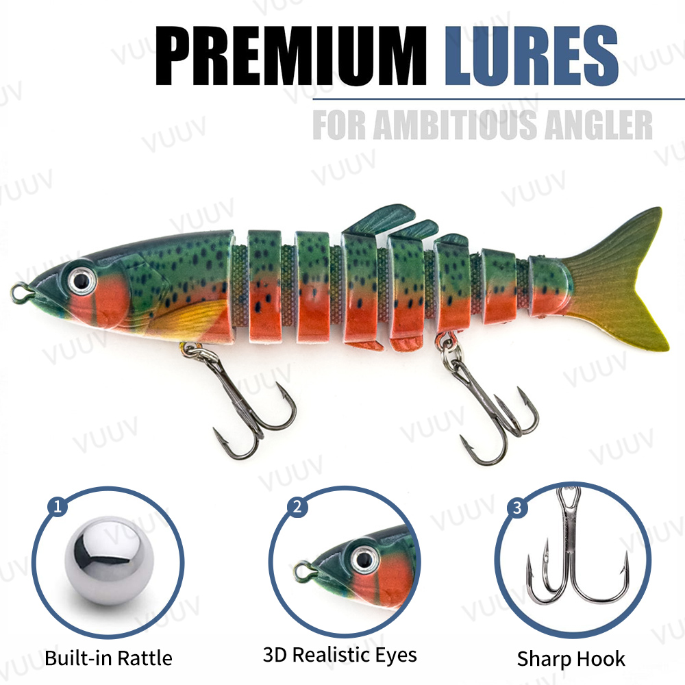 100 قطعة من طعوم صيد السمك للأ - مراجعة Fishing Lure Popper وسعره