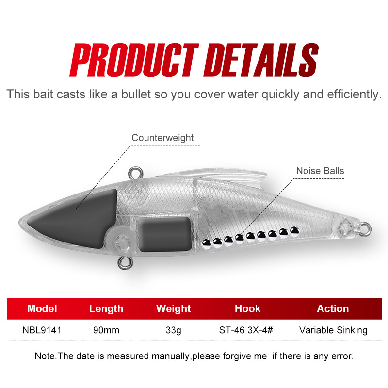 طعوم صيد صناعية صلبة من نوبي،  - مراجعة Fishing Lure Crankbait وسعره