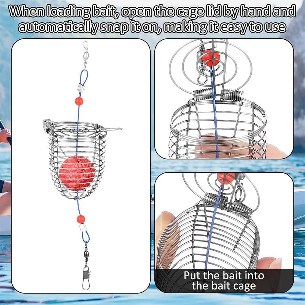 قفص طُعم صيد الكارب بالجملة من - مراجعة Fishing Lure Accessories وسعره